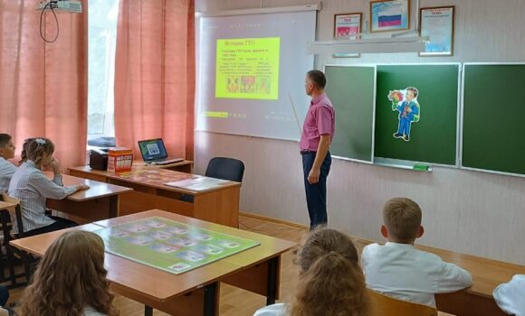 Урок ГТО в Ольховатке. Урок ГТО в Ольховатке.